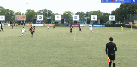 第三轮轮空, 将挑射破门